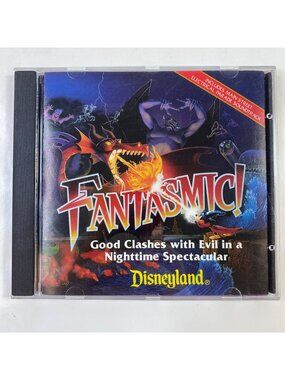 Disneyland Fantasmic Soundtrack CD Main Street Electrical Parade 1992 Show Music